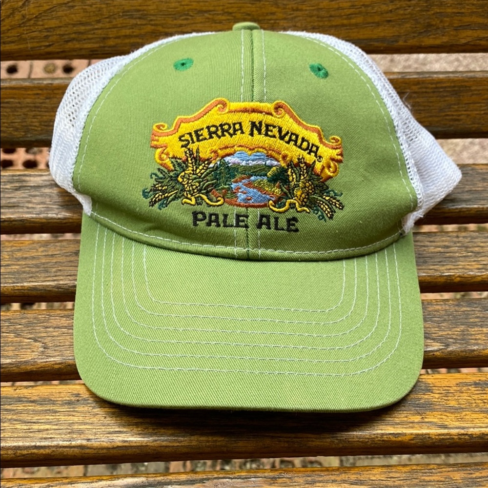 Sierra Nevada Pale Ale SnapBack hat mesh back 6 panel cap